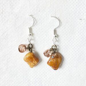 Earthy Boho Dangle Earrings